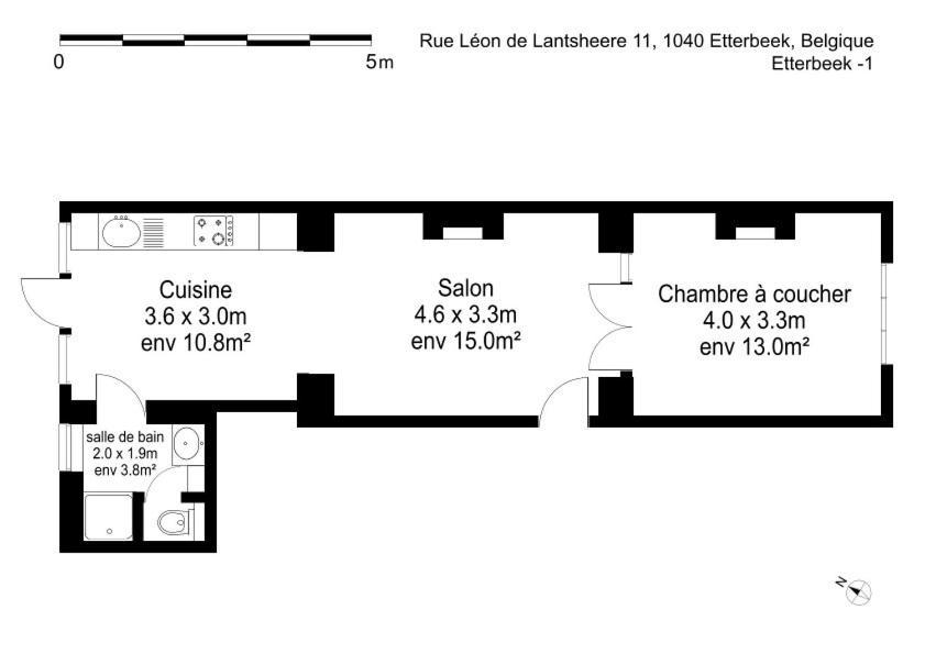 Apartment In Brussels, Lantsheere By Homenhancement Sa エクステリア 写真